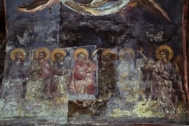 Frescos in the Church of the Theotokos Peribleptos